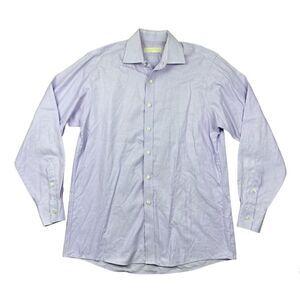 Michael kors purple button up dress shirt